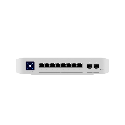 [USW-Enterprise-8-PoE (120W)] Ubiquiti Networks UniFi Switch Enterprise 8 8-Port 2.5Gb PoE+ Compliant Managed Network Switch with SFP+