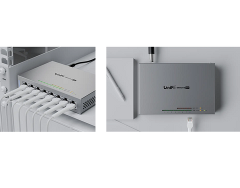 Ubiquiti Networks US-8 UniFi 8-Port Gigabit PoE Compliant Managed Switch