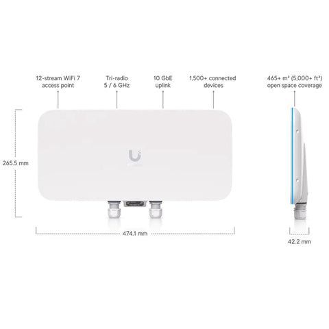 [E7-Audience] Ubiquiti E7-Audience-US Enterprise WiFi 7 Audience AP