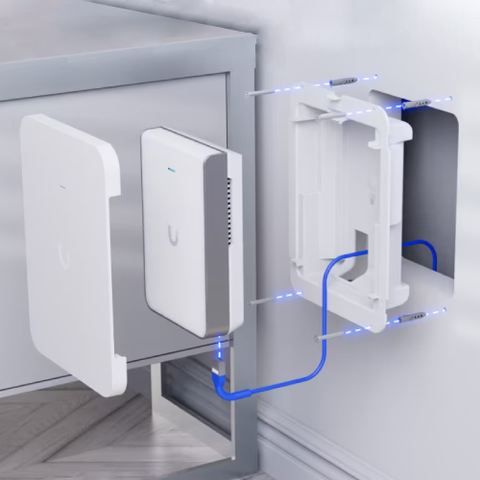 [U7-Pro-Wall] Ubiquiti UniFi U7 Pro Wall Tri-Band Wi-Fi 7 Access Point